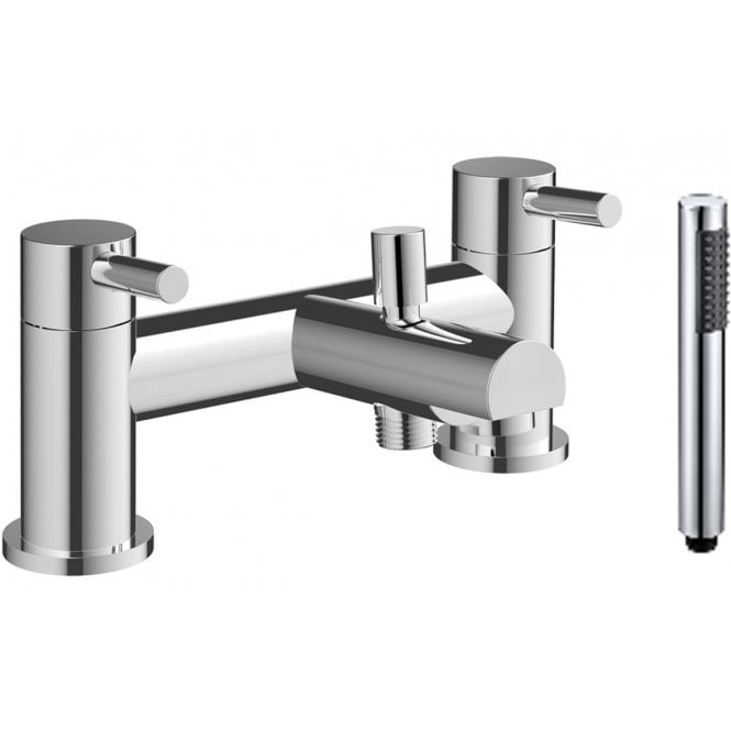 Dove Bathrooms Evelyn Bath/Shower Mixer Tap & Bracket - Chrome