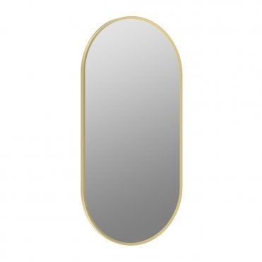 Glade 800x400mm Oblong Mirror - Brushed Brass