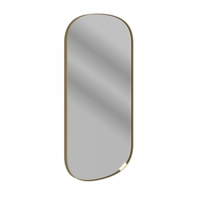Dove Bathrooms Glade 800x400mm Oblong Mirror - Brushed Bronze