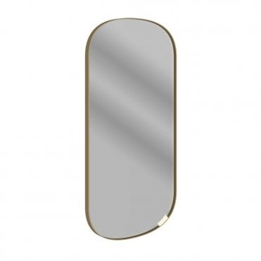 Glade 800x400mm Oblong Mirror - Brushed Bronze