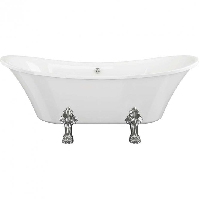 Dove Bathrooms Imperial Freestanding 1760mm x 710mm 0TH Bath with Feet