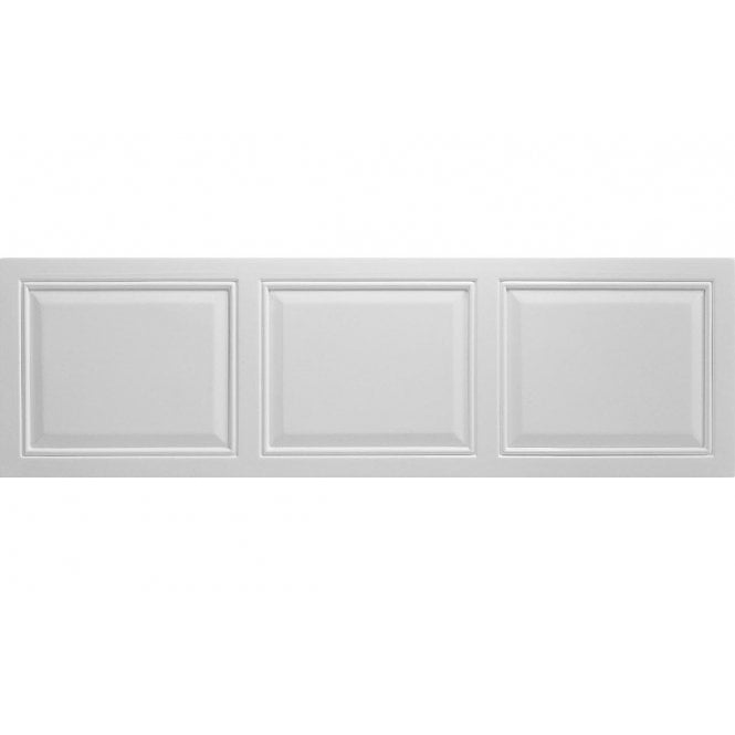 Dove Bathrooms Iris 1700mm Front Bath Panel - White
