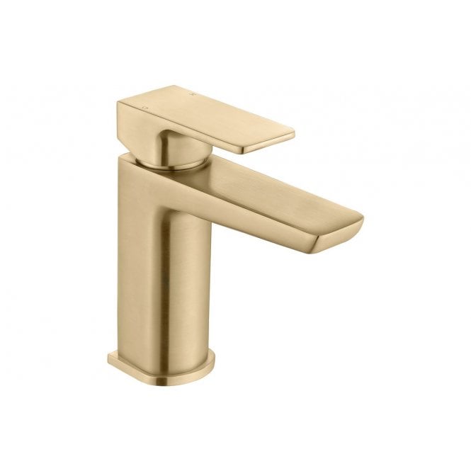 Dove Bathrooms Ivy Basin Mixer Tap & Waste - Brushed Brass