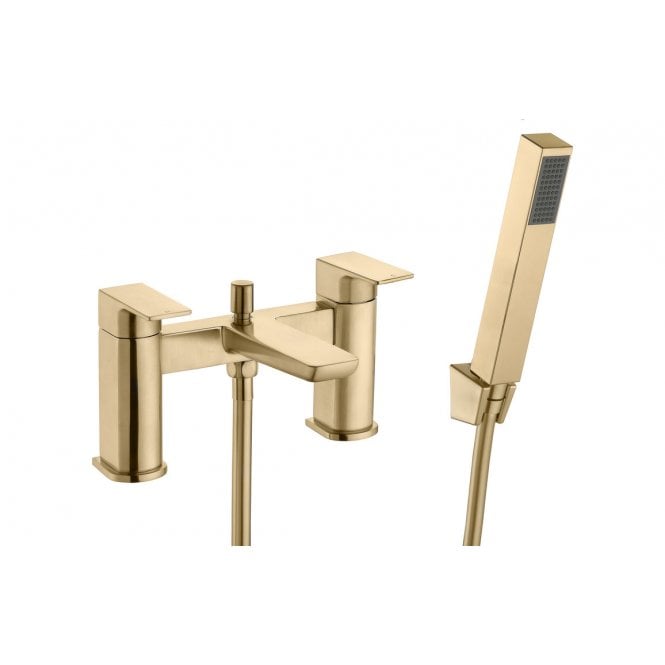 Dove Bathrooms Ivy Bath/Shower Brushed Brass Mixer Tap
