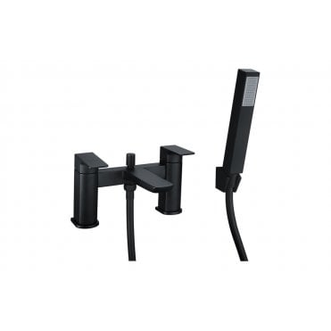 Ivy Bath/Shower Matt Black Mixer Tap