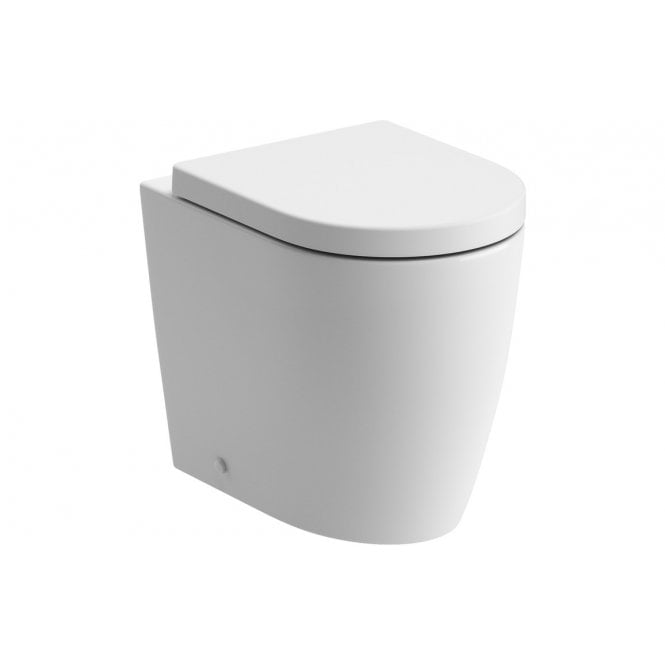 Dove Bathrooms Kansas Rimless Back To Wall WC & Soft Close Seat