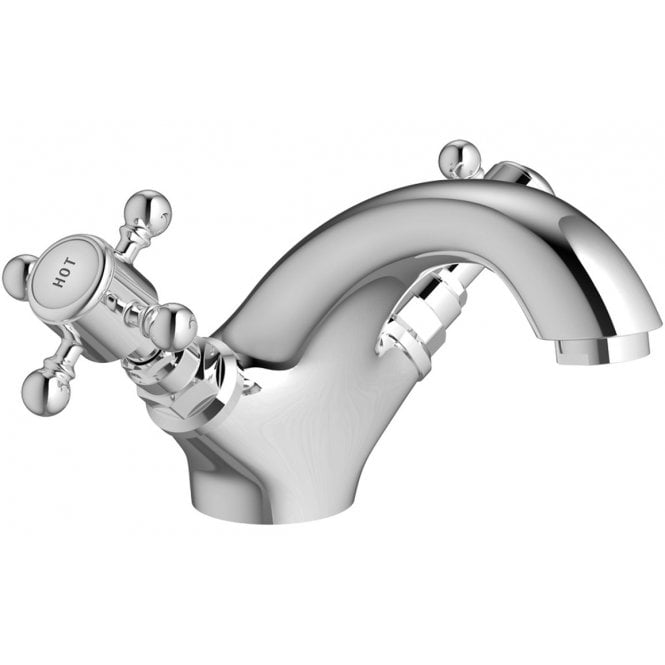 Dove Bathrooms Katie Basin Mixer Tap & Pop Up Waste - Chrome