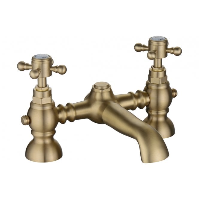 Dove Bathrooms Katie Bath Filler Brushed Brass Tap