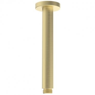 Lagune 180mm Round Ceiling Arm - Brushed Brass