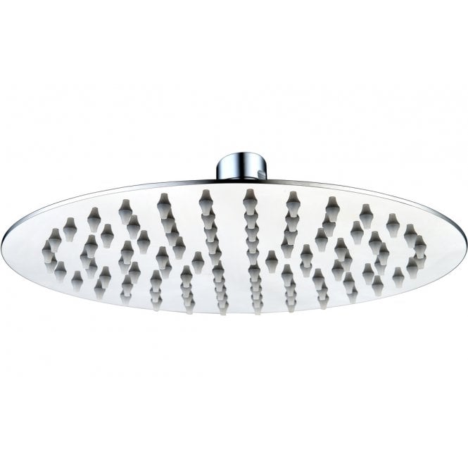 Dove Bathrooms Lagune 200mm Round Ultraslim Shower Head - Stainless Steel
