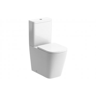 Liberty Rimless Close Coupled Fully Shrouded Short Projection WC & Soft Close Seat