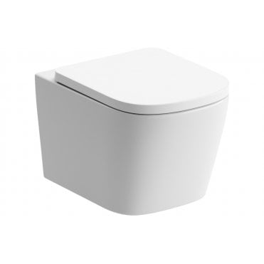 Liberty Rimless Wall Hung WC & Soft Close Seat