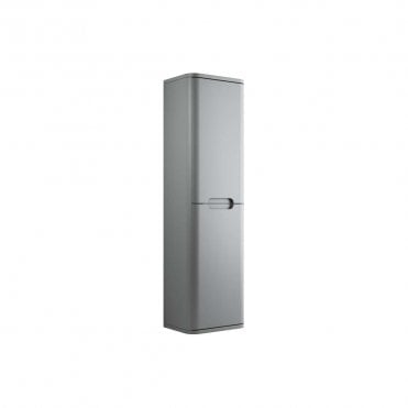 Linda 350mm 2 Door Wall Hung Tall Unit - Matt Grey