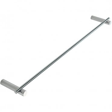 Lois Modern 45cm Straight Towel Rail - Chrome