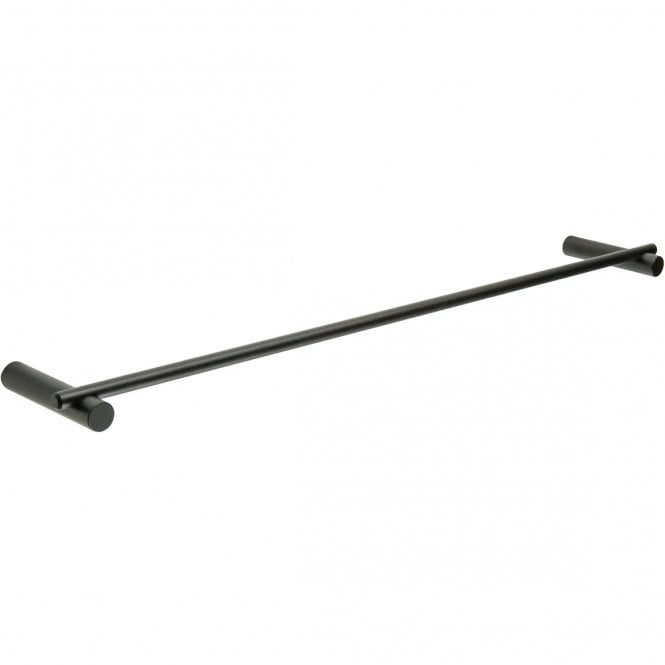 Dove Bathrooms Lois Modern 45cm Straight Towel Rail - Matt Black