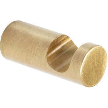 Lois Modern Robe Hook - Brushed Brass