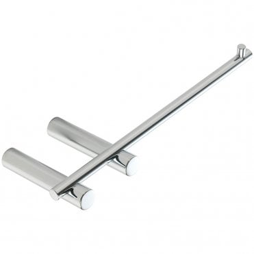 Lois Modern Toilet Roll Holder - Chrome