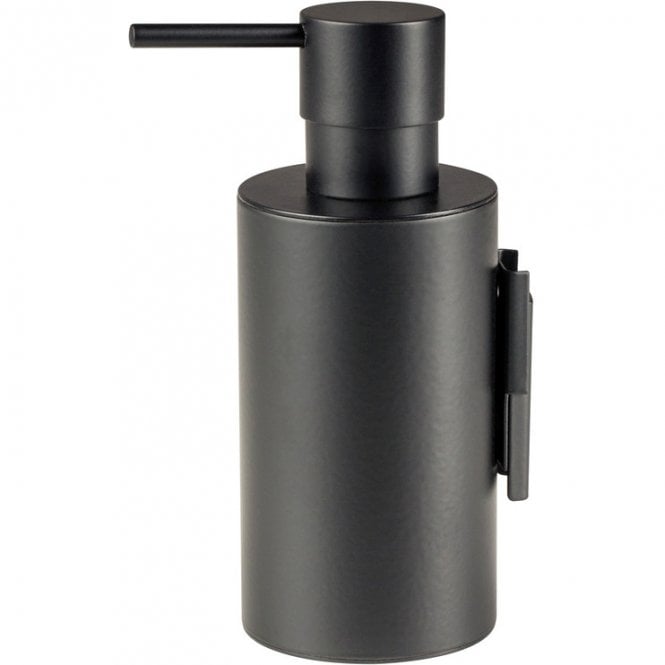 Dove Bathrooms Lois Modern Wall Mounted Soap Dispenser - Matt Black