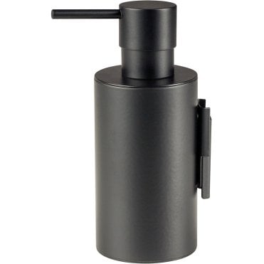 Lois Modern Wall Mounted Soap Dispenser - Matt Black