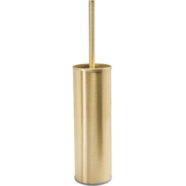Lois Modern Wall Mounted Toilet Brush - Brushed Brass