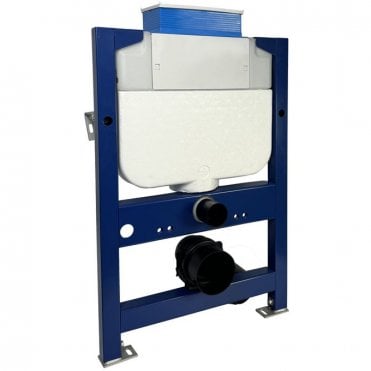 Low Height Wall Hung WC Toilet Frame including Cistern