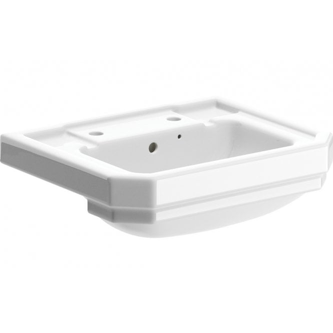 Dove Bathrooms Manhatten 495x445mm 2TH Semi Recessed Basin