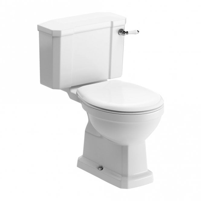 Dove Bathrooms Manhatten Close Coupled WC & Soft Close Seat