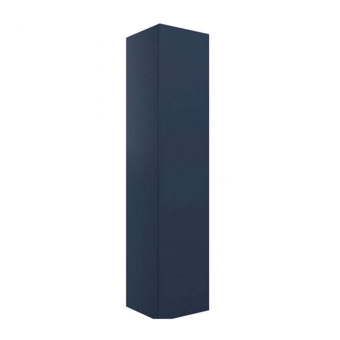 Dove Bathrooms Marina 350mm Wall Hung 1 Door Tall Unit - Matt Deep Blue