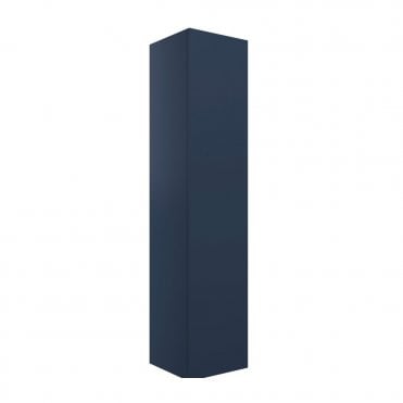 Marina 350mm Wall Hung 1 Door Tall Unit - Matt Deep Blue