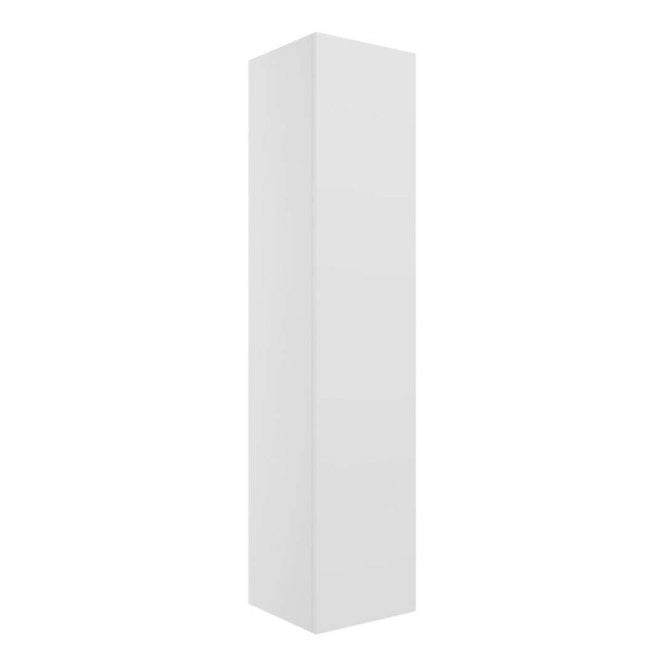 Dove Bathrooms Marina 350mm Wall Hung 1 Door Tall Unit - Matt White