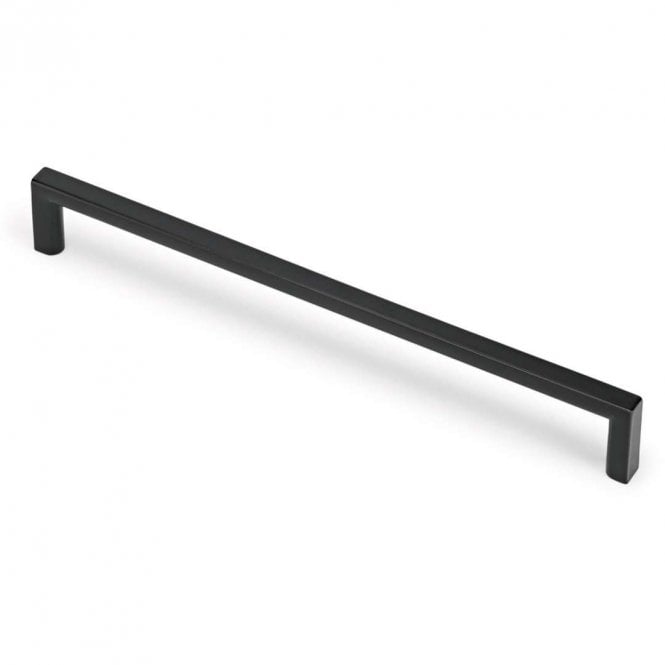 Dove Bathrooms Matt Black 330mm Slim D Bar Handle (Single)