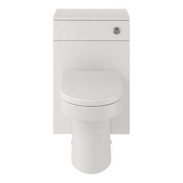 Metro 500mm WC Unit & BTW Pan Pack - White