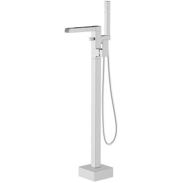 Mia Floor Standing Bath/Shower Chrome Mixer Tap
