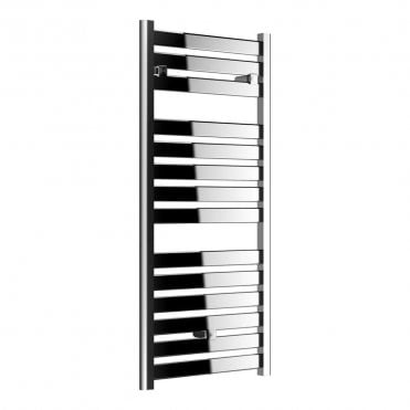 Milano Chrome 1150mm x 500mm Modern Ladder Radiator