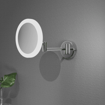 Mirad Round LED Cosmetic Mirror - Frameless