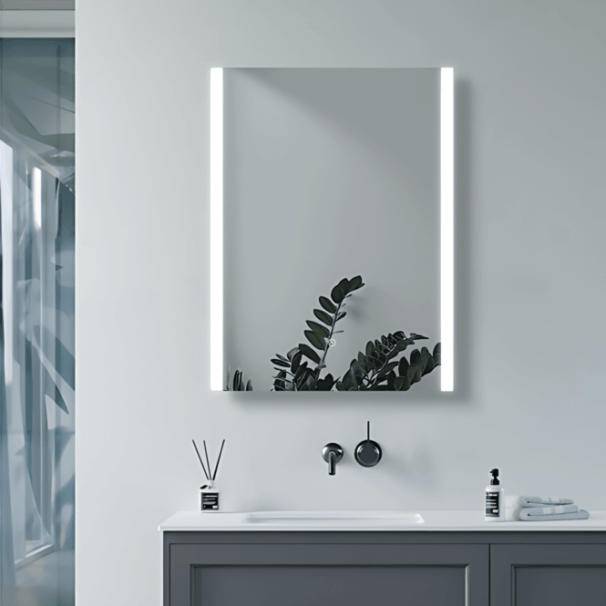 Dove Bathrooms Moda 500x700mm Rectangle Front-Lit LED Mirror