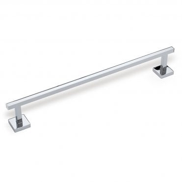 Nova Square Style 45cm Towel Rail - Chrome