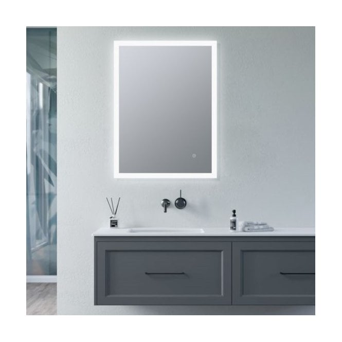 Dove Bathrooms Oasis 600x800mm Rectangle Edge-Lit LED Mirror