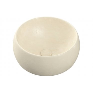 Orbit 400mm Ceramic Washbowl - Stone Effect