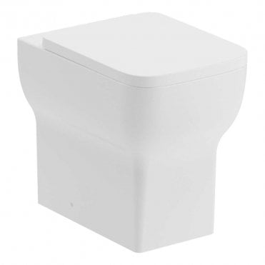 Orla Rimless Square Style Back To Wall Toilet & Soft Close Seat