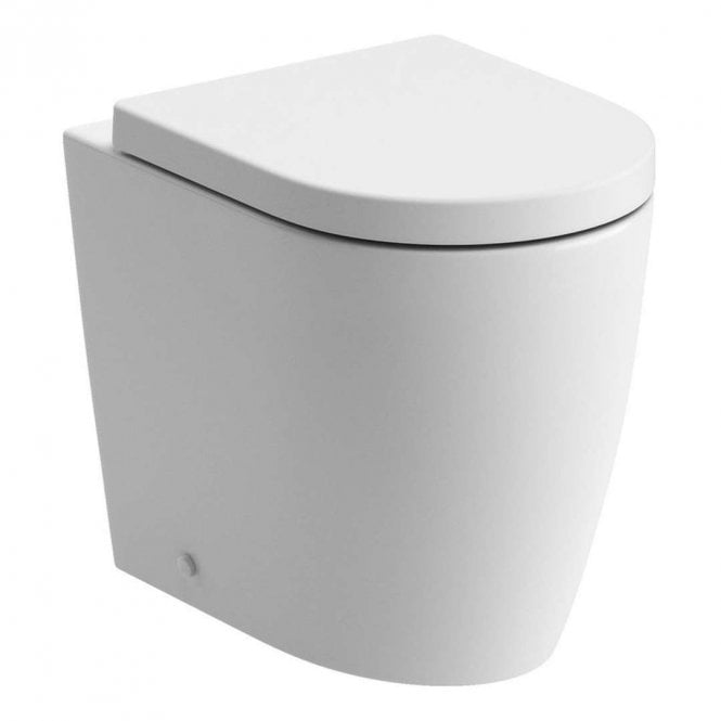 Dove Bathrooms Plush Back To Wall Toilet & Soft Close Seat