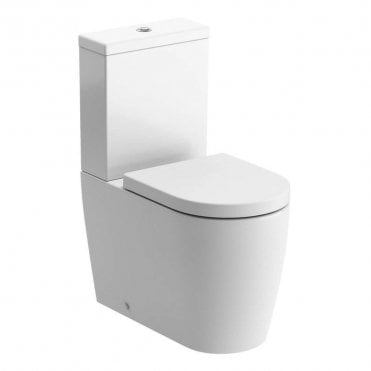Plush Close Coupled Fully Shrouded Toilet & Soft Close Seat