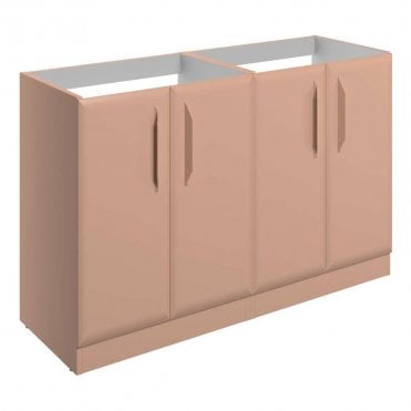 Refresh 1200mm Matt Apricot Countertop Vanity Unit - No Top