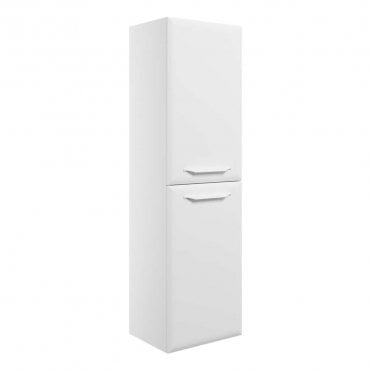 Refresh 400mm Matt White Wall Hung 2 Door Midi Storage Unit