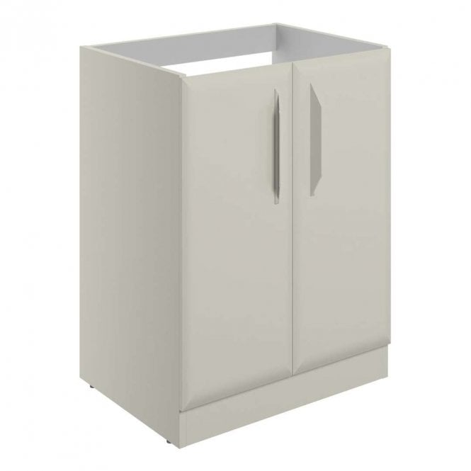 Dove Bathrooms Refresh 600mm Matt Latte Countertop Vanity Unit - No Top