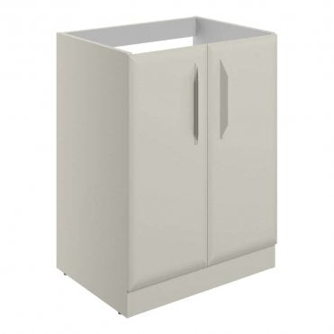 Refresh 600mm Matt Latte Countertop Vanity Unit - No Top