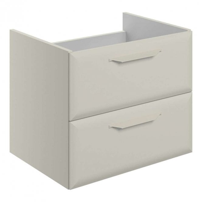 Dove Bathrooms Refresh 600mm Matt Latte Wall Hung Countertop Vanity Unit - No Top