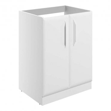 Refresh 600mm Matt White Countertop Vanity Unit - No Top