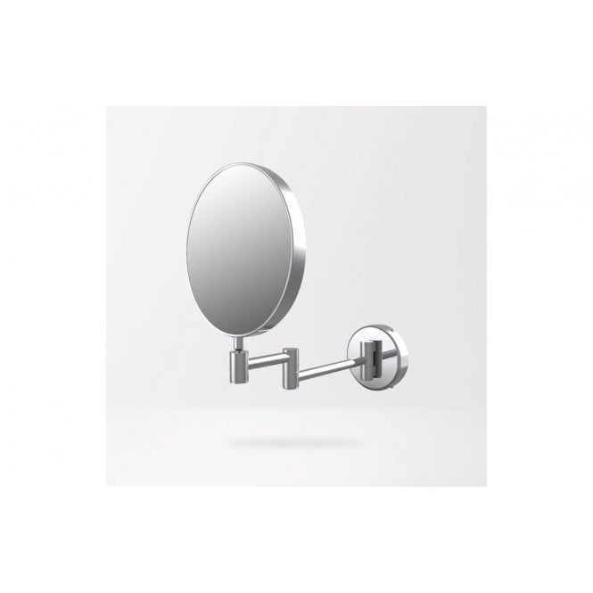 Dove Bathrooms Retro Round Cosmetic Mirror - Chrome