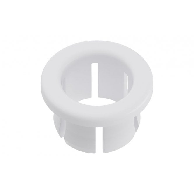 Dove Bathrooms Round Overflow Ring for Resin Basins - White